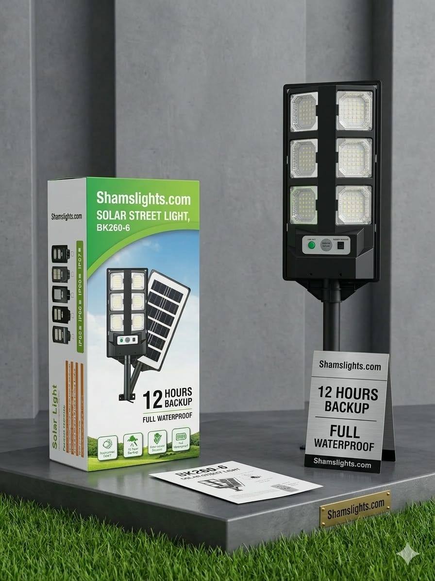 Outdoor Solar Street Light In Pakistan - Image 2